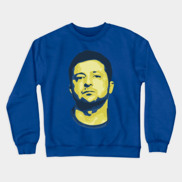 Zelensky Ukraine Crewneck Sweatshirt by Nerd_art